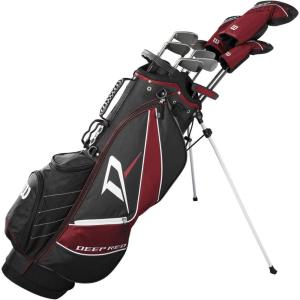 image:imageWilson Deep Red Tour Complete Set with Stand BagBlackDeep RedGrey