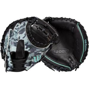 image:imageWilson Fall 2025 A2000 Baseball GlovesCamoBlackSeafoam