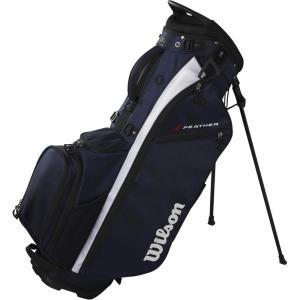 image:imageWilson Feather Golf Cart Bag  BlackGreyRedNavyWhite