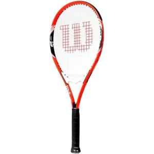 image:imageWilson Federer Adult Recreational Tennis Racket  Grip Size 3  4 38 RedWhiteBlack