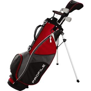 image:imageWilson Junior Profile JGI Complete Golf Club Package Set  Stand BagRed