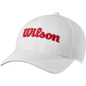image:imageWilson Mens Pro Tour Golf HatWhiteRed