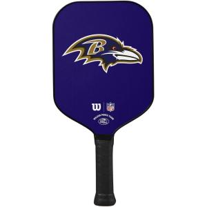 image:imageWilson NFL Collection Fierce Team Pickleball Paddles  Grip Size 24 14Baltimore Ravens