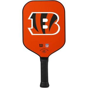 image:imageWilson NFL Collection Fierce Team Pickleball Paddles  Grip Size 24 14Cincinnati Bengals