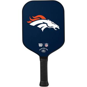 image:imageWilson NFL Collection Fierce Team Pickleball Paddles  Grip Size 24 14Denver Broncos