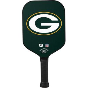 image:imageWilson NFL Collection Fierce Team Pickleball Paddles  Grip Size 24 14Green Bay Packers