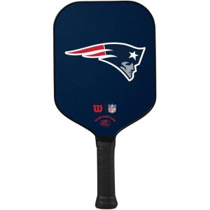 image:imageWilson NFL Collection Fierce Team Pickleball Paddles  Grip Size 24 14New England Patriots