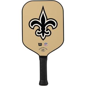 image:imageWilson NFL Collection Fierce Team Pickleball Paddles  Grip Size 24 14New Orleans Saints