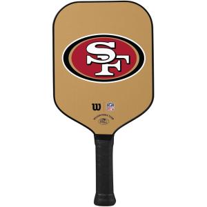 image:imageWilson NFL Collection Fierce Team Pickleball Paddles  Grip Size 24 14San Francisco 49ers