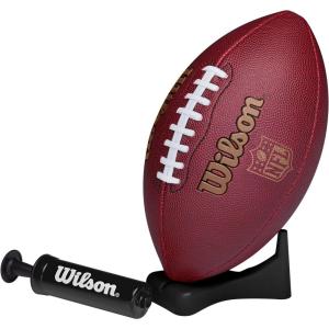 image:imageWilson NFL Ignition Football with Pump amp Tee  Junior SizeJunior Size Pack of 6