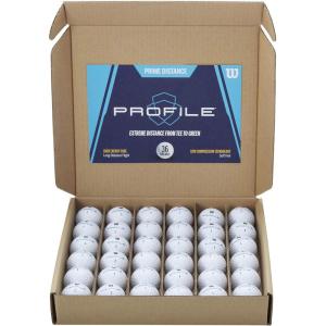 image:imageWilson Profile Distance Golf Ball 36 Pack16 Pack of 8