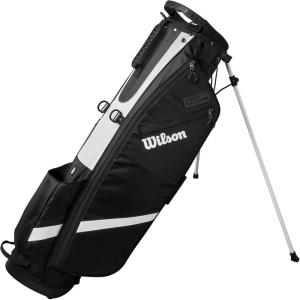 image:imageWilson QS Golf Stand Bag  BlackWhiteBlackWhite