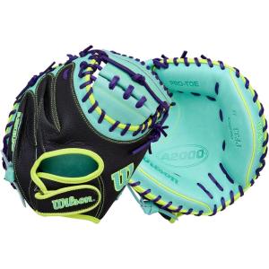 image:imageWilson Spring 2026 A2000 Baseball GlovesBlackSeafoamOptic Yellow