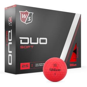 image:imageWilson Staff 2023 Duo Soft Golf Balls  12 BallsRed
