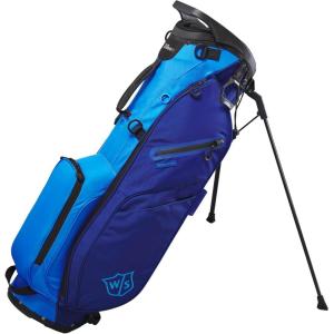 image:imageWilson Staff Exo Lite Golf Stand BagDark BlueLight Blue