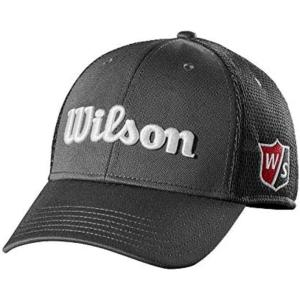 image:imageWilson Staff Golf Hat Flat BrimCurved BrimVisorGrey