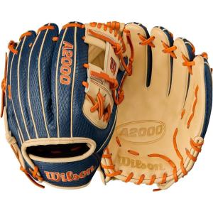 image:imageWilson Summer 2025 A2000 Baseball GlovesNavyBlondeOrange