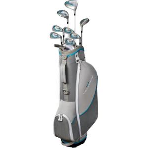 image:imageWilson Tour Velocity Complete Golf Set with Stand Bag  Ladies Right Hand Ladies Flex GreyBlue