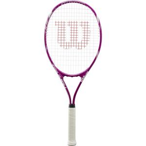 image:imageWilson Triumph Adult Recreational Tennis Racket  Grip Size 2 4 14 WhitePink