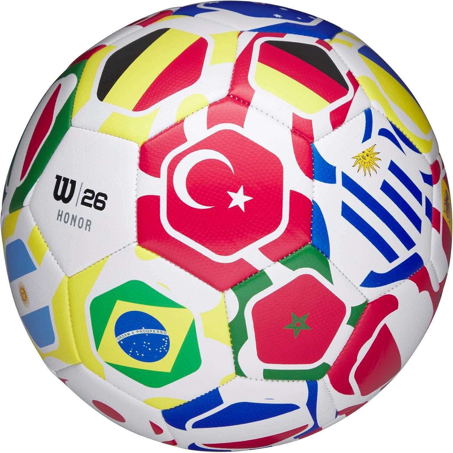 image:imageWILSON Honor Soccer Ball  Size 5 Multicolored