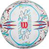 image:imageWILSON Graffiti Peace Volleyball  Official SizeWhiteBlue