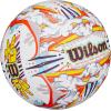 image:imageWILSON Graffiti Peace Volleyball  Official SizeWhiteOrange