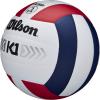 image:imageWILSON Indoor Game Volleyballs  Official SizeRedWhiteNavy