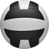 image:imageWILSON Nova Indoor Game Volleyballs  Official SizeBlackWhite