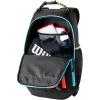 image:imageWILSON OPTX Volleyball Backpack  BlackYellowBlackAquaGreen