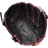 image:imageWilson 2022 A440 Flash 115 Fastpitch Infield Glove  Left Hand Throw BlackPinkTropical Blue