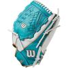 image:imageWilson A500WhiteTealMetallic Gold