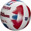 image:imageWilson Outdoor Recreational Volleyball  Official SizeMaroonBlueWhite