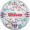 image:imageWILSON Graffiti Peace Volleyball  Official SizeWhiteBlue