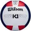 image:imageWILSON Indoor Game Volleyballs  Official SizeRedWhiteNavy