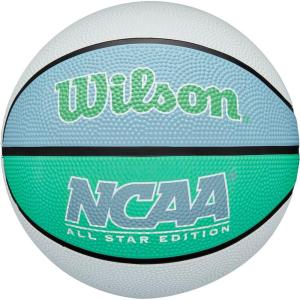 image:imageWILSON NCAA Mini Rubber BasketballBlueGreen
