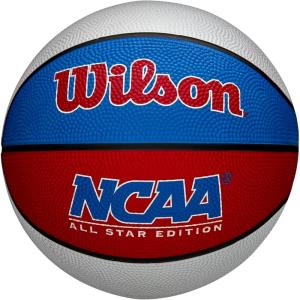 image:imageWILSON NCAA Mini Rubber BasketballRedWhiteBlue