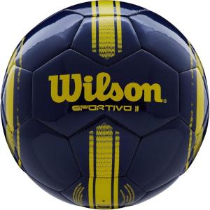 image:imageWILSON NCAA Sportivo II Soccer Balls  NavyYellow