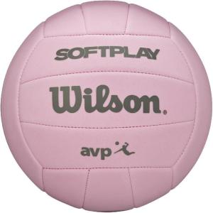 image:imageWILSON Super Soft Play Outdoor Recreation Volleyballs  Official SizePinkDark Pink