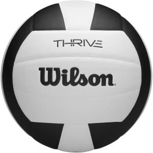 image:imageWILSON Thrive Indoor Game Volleyballs  Official SizeBlackWhite