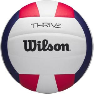 image:imageWILSON Thrive Indoor Game Volleyballs  Official SizeRedWhiteNavy