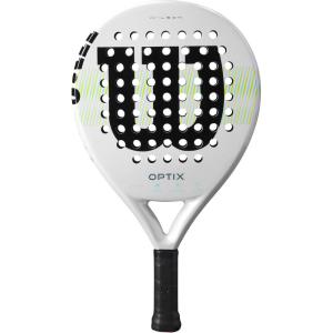 image:imageWilson Optix V1 Padel Rackets  Grip Size 24 14WhiteGreen