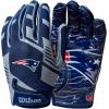 image:imageWilson NFL Stretch Fit Football Gloves  Youth and Adult SizesDallas Cowboys