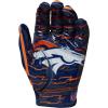 image:imageWilson NFL Stretch Fit Football Gloves  Youth and Adult SizesDenver Broncos