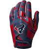 image:imageWilson NFL Stretch Fit Football Gloves  Youth and Adult SizesHouston Texans
