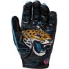 image:imageWilson NFL Stretch Fit Football Gloves  Youth and Adult SizesJacksonville Jaguars
