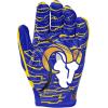 image:imageWilson NFL Stretch Fit Football Gloves  Youth and Adult SizesLos Angeles Rams