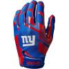 image:imageWilson NFL Stretch Fit Football Gloves  Youth and Adult SizesNew York Giants