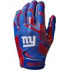 image:imageWilson NFL Stretch Fit Football Gloves  Youth and Adult SizesNew York Giants