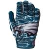 image:imageWilson NFL Stretch Fit Football Gloves  Youth and Adult SizesPhiladelphia Eagles