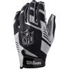 image:imageWilson NFL Team Logo Stretch Fit Receiver Gloves  Adult and Youth Sizes